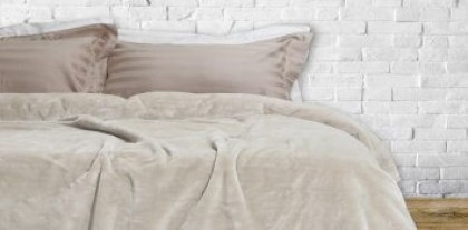 Φωτογραφία Κατηγορίας Κουβέρτες Βελουτέ | Γαρύφαλλο - Λευκά Είδη